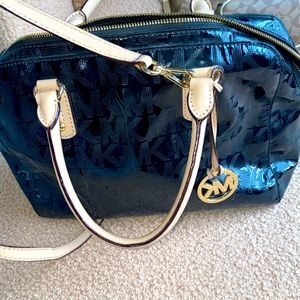 Michael Kors Patent Leather Satchel Bag
